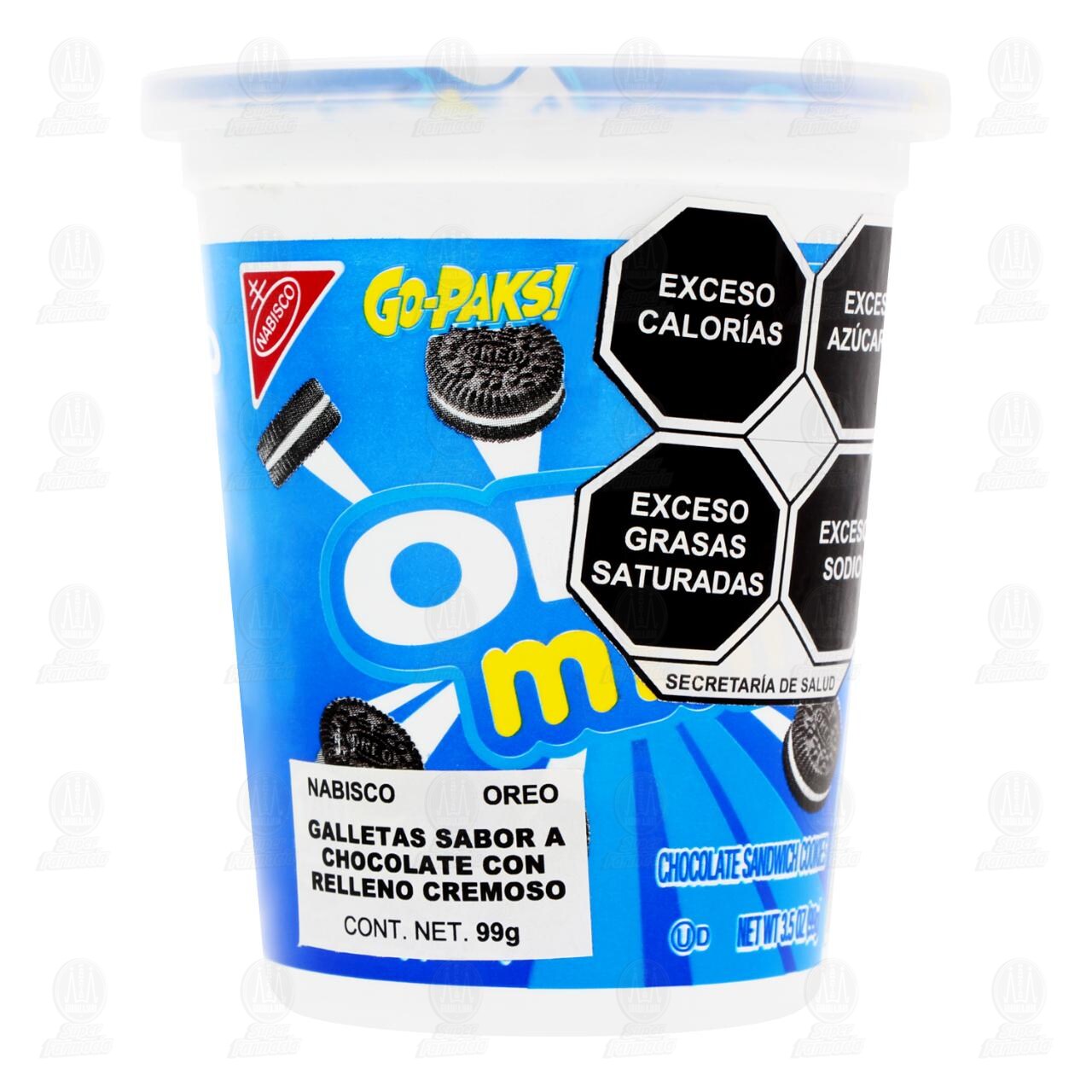 Galletas Oreo Mini Sabor Chocolate, 99 gr. image number 1