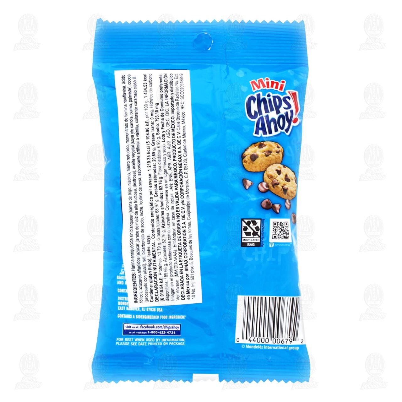 Galletas Mini Chips Ahoy Sabor Vainilla, 85 gr. image number 1