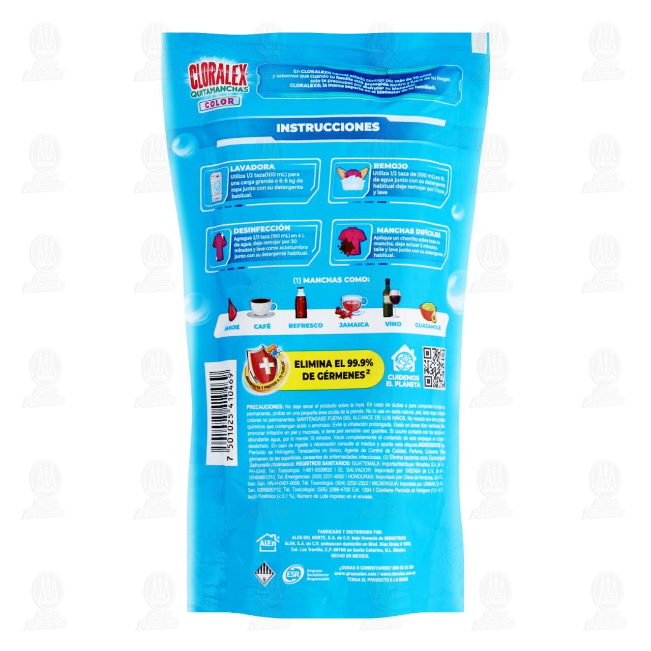 Quitamanchas Cloralex Color, 450 ml. image number 1