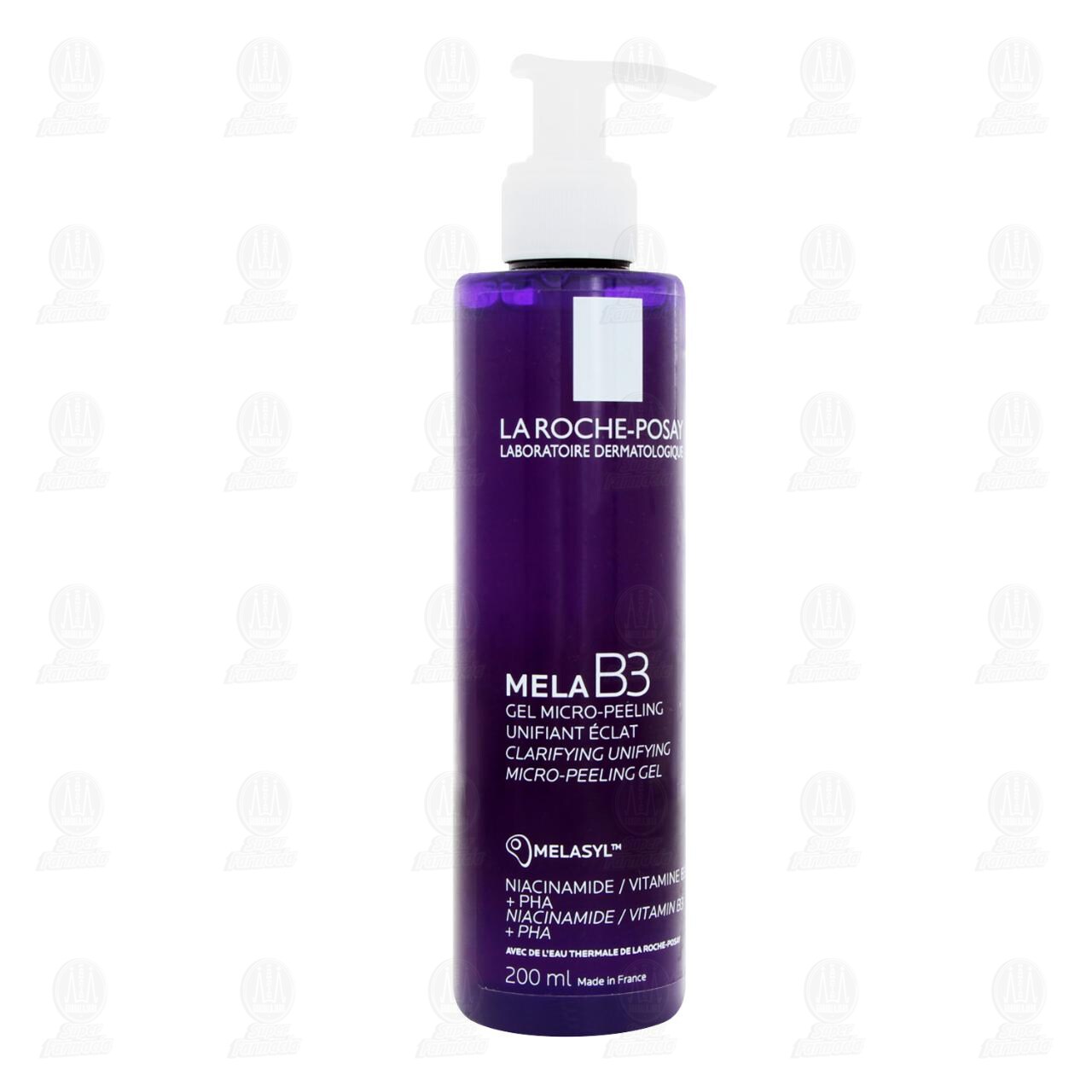 La Roche Posay Mela B3 Gel Microexfoliante, 200 ml. image number 0