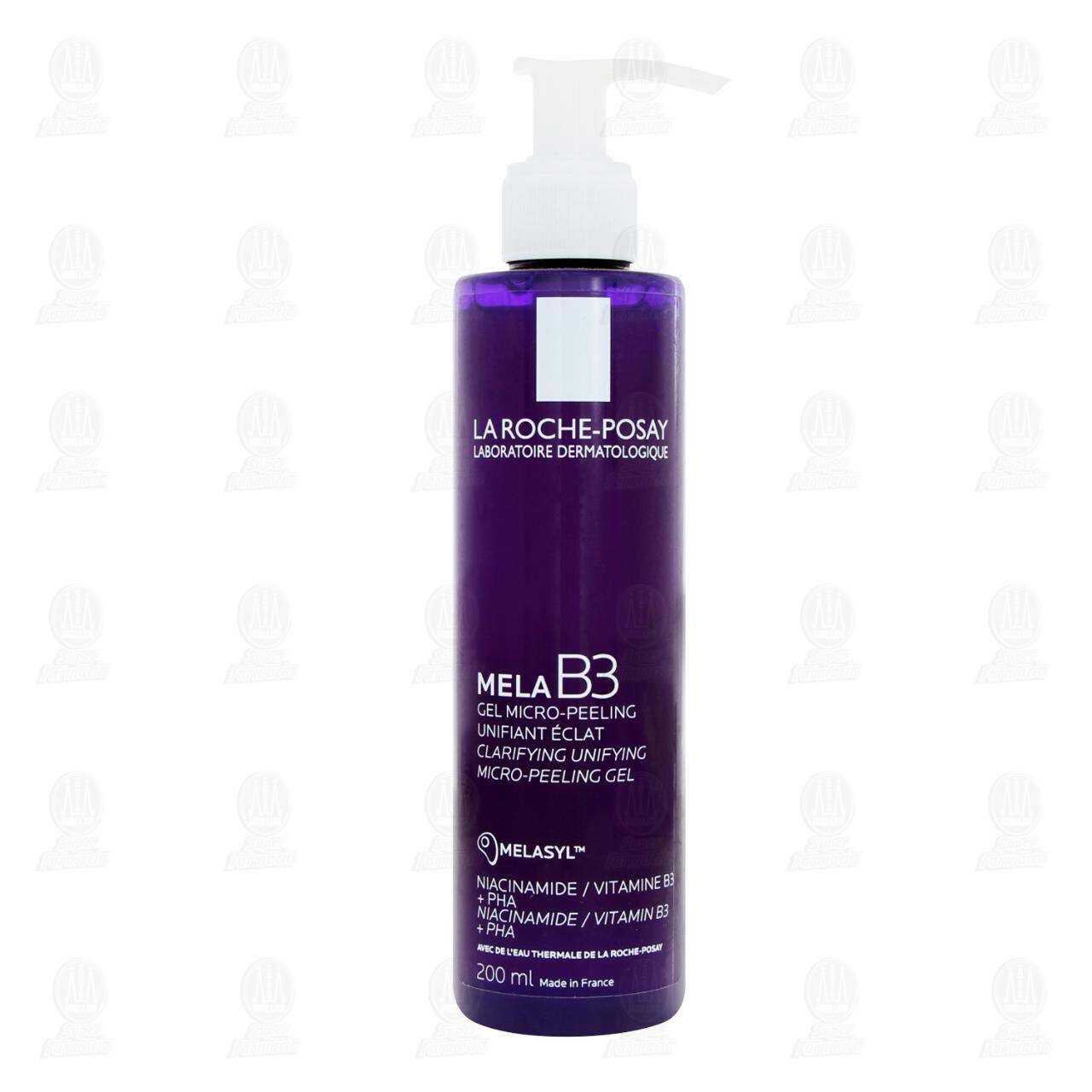 La Roche Posay Mela B3 Gel Microexfoliante, 200 ml. image number 1