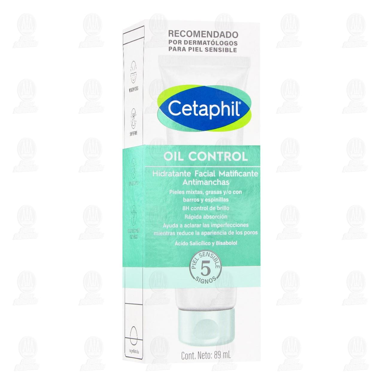 Cetaphil Oil Control Hidratante Facial  Antimanchas, 89 ml.