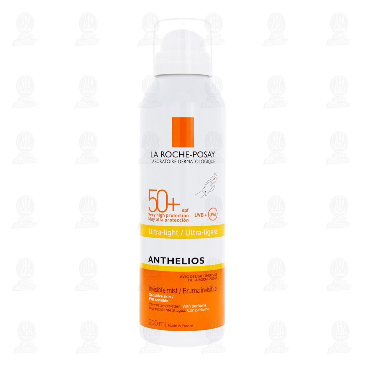 La Roche Posay Protector Solar Anthelios en Aerosol FPS 50+, 200 ml. image number 1