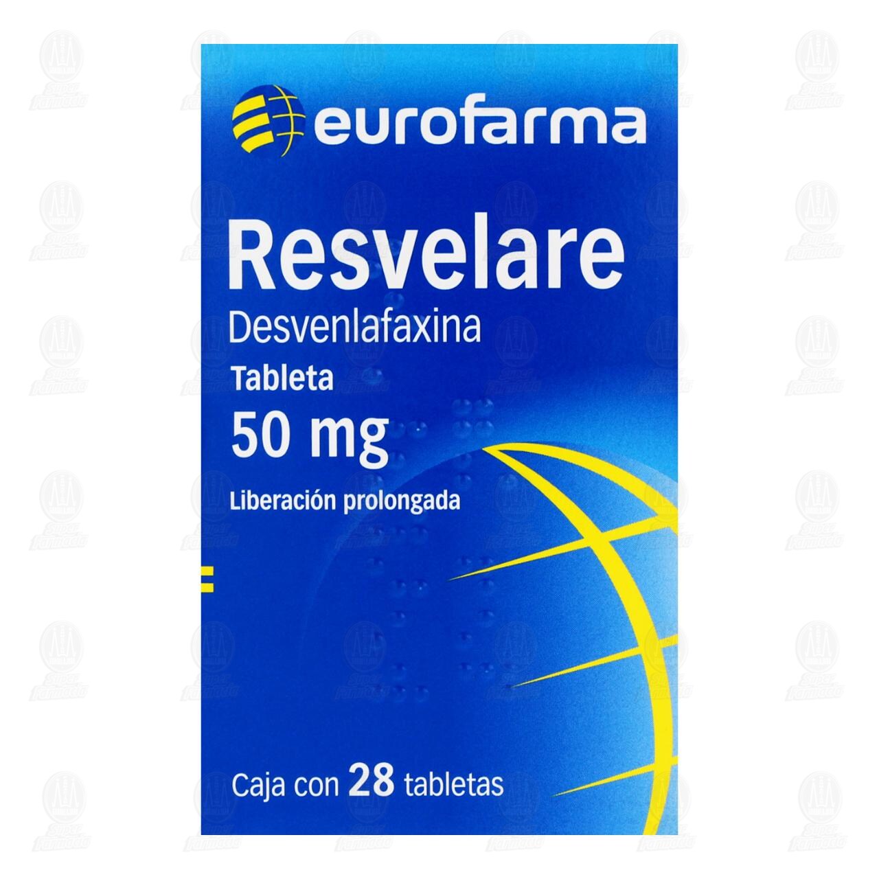 Resvelare 50 mg, 28 Tabletas. image number 1