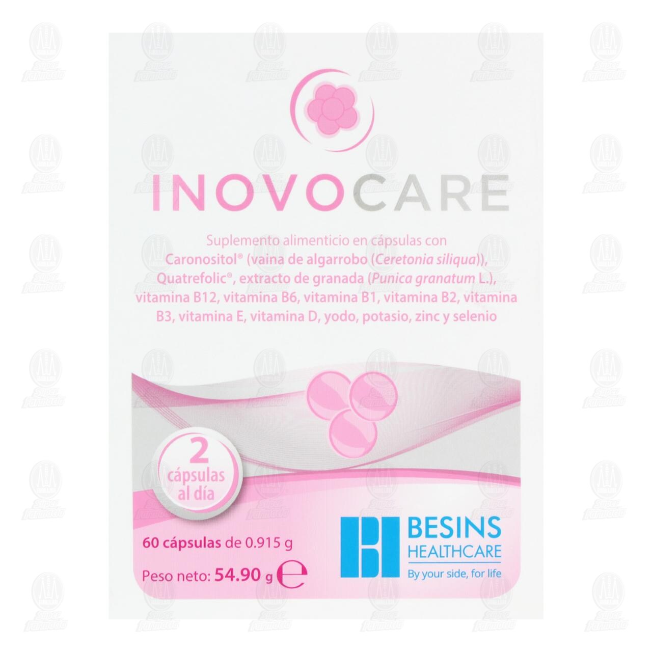 Suplemento Alimenticio Inovocare, 60 C&aacute;psulas de 0.915 gr c/u. image number 1