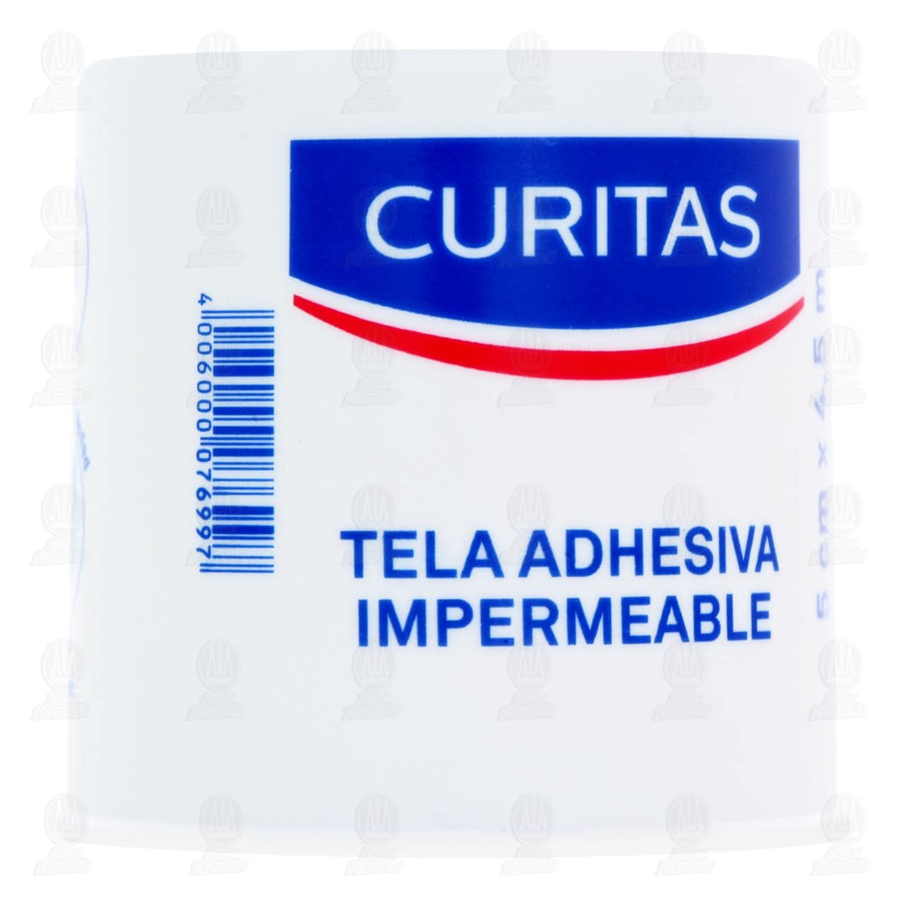 Imagen para Tela Adhesiva Curitas Impermeable Color Blanco 5 cm x 4.5 m, 1pz.