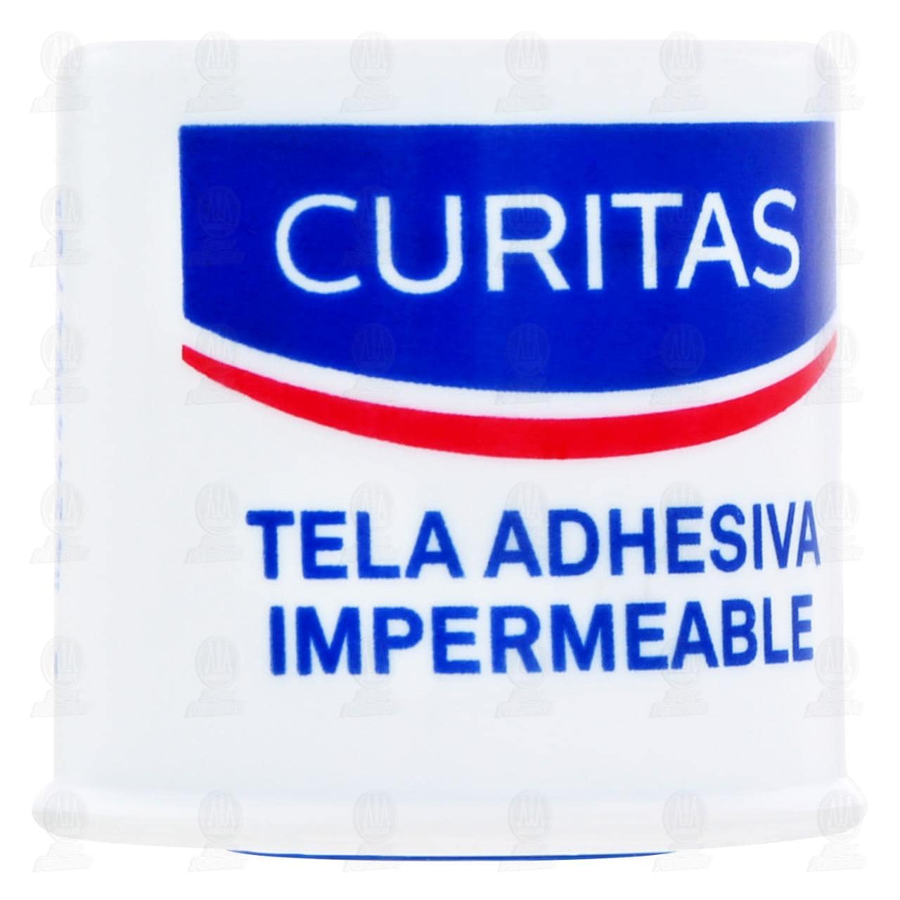 Tela Adhesiva Curitas Impermeable Color Blanco 2.5 cm x 1 m, 1pz. image number 0