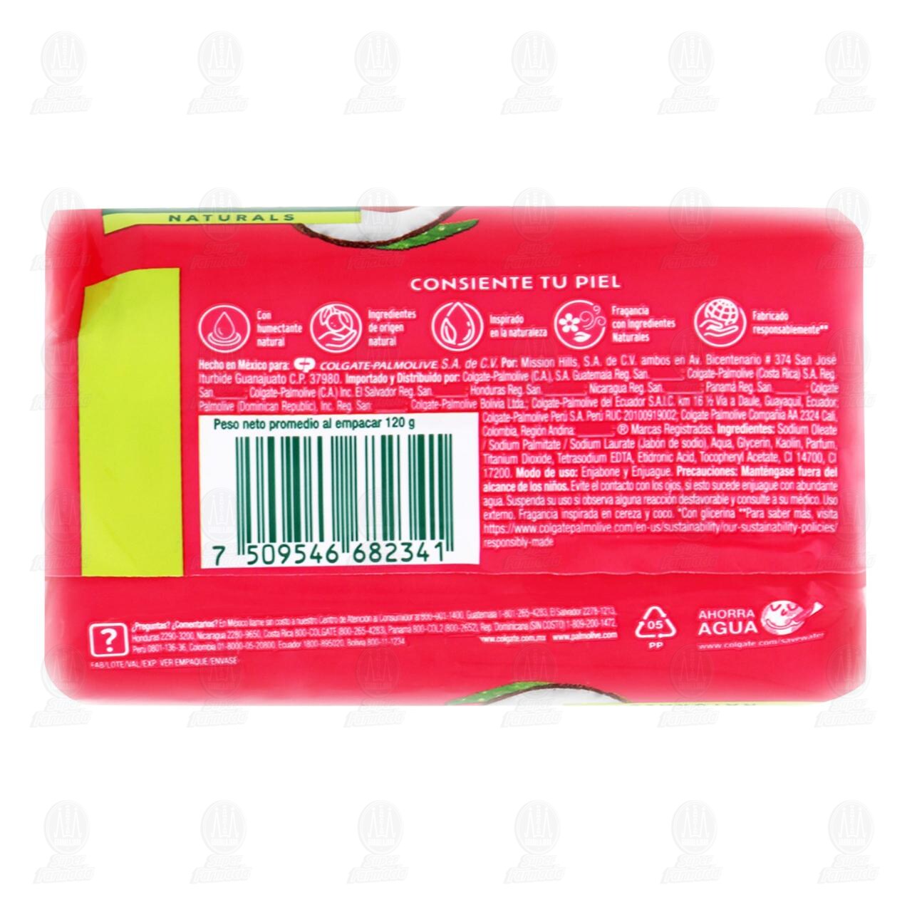 Jab&oacute;n de Tocador Palmolive Naturals Sensaci&oacute;n Humectante, 120 gr. image number 1