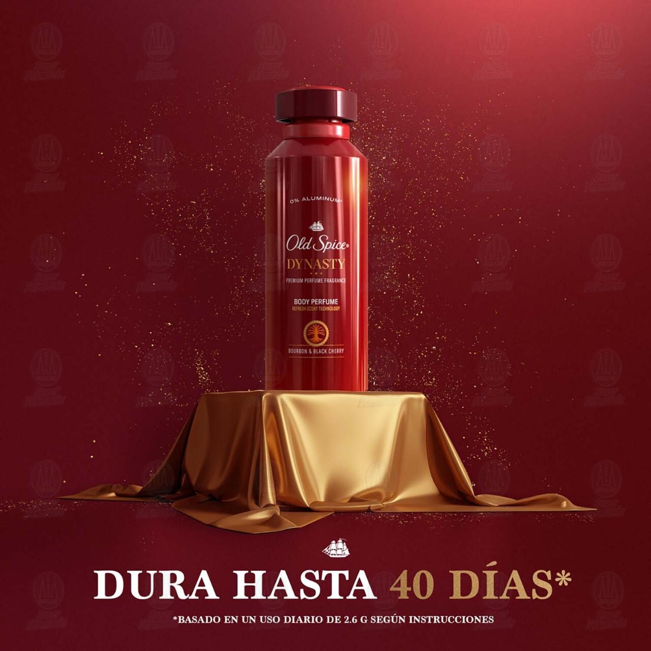 Desodorante Corporal Old Spice Dynasty en Aerosol, 175 ml. image number 4