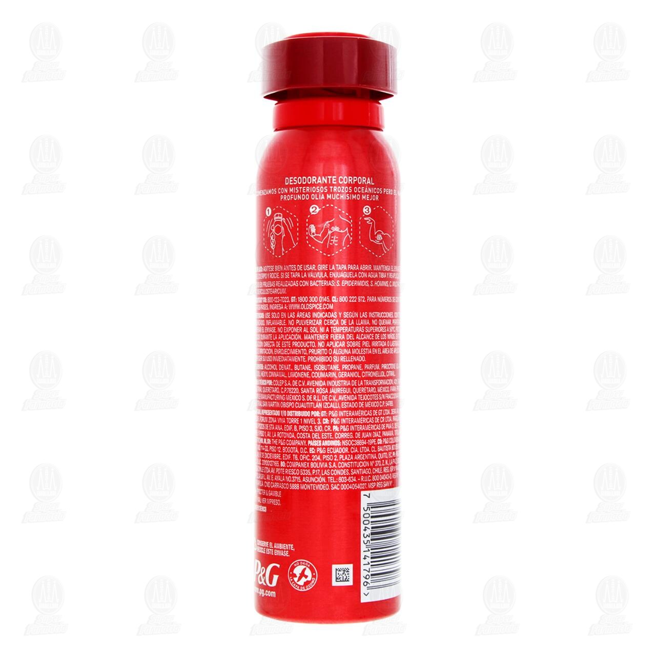 Desodorante Old Spice Mar Profundo en Aerosol, 150 ml. image number 2