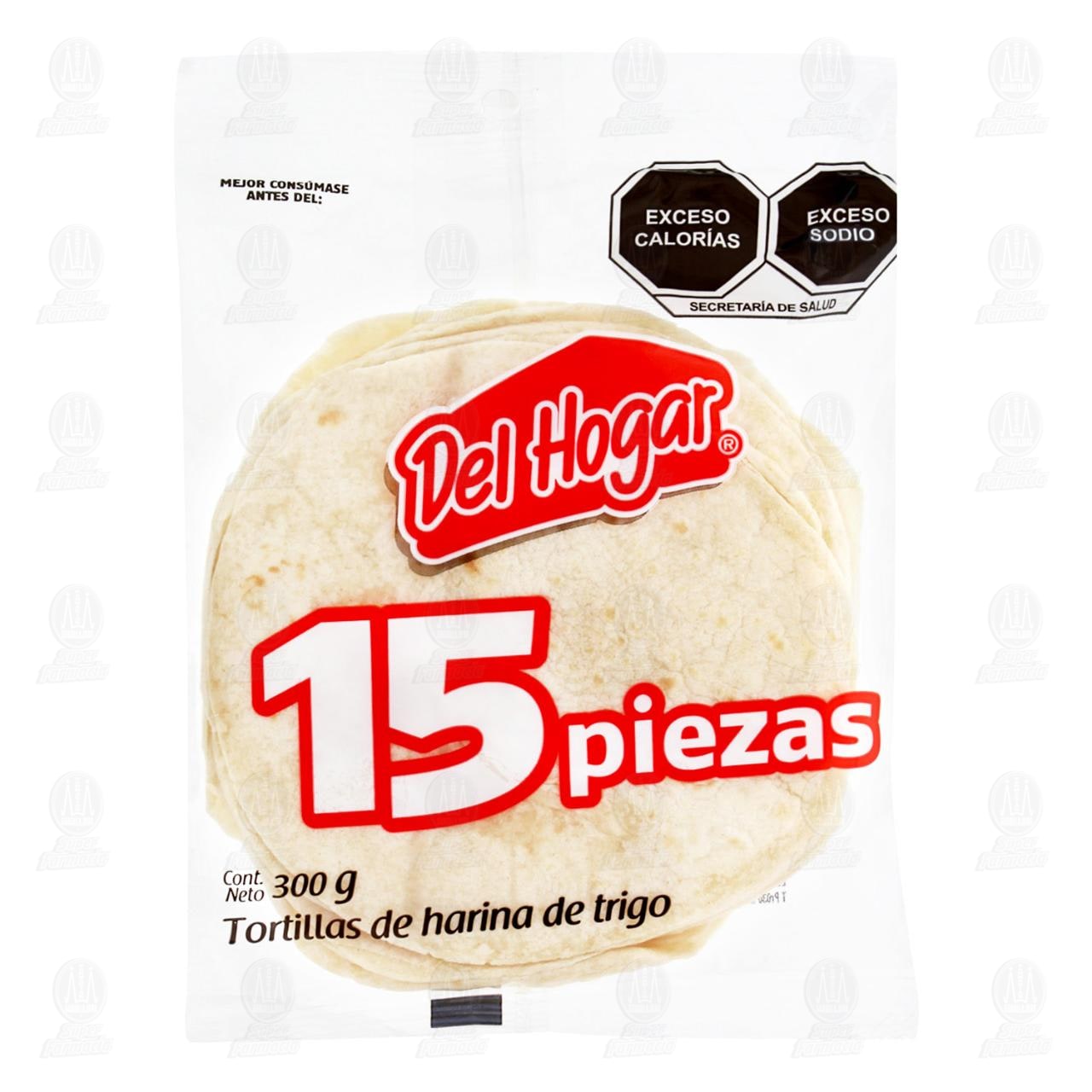 Tortillas de Harina Del Hogar, 300 gr. image number 0