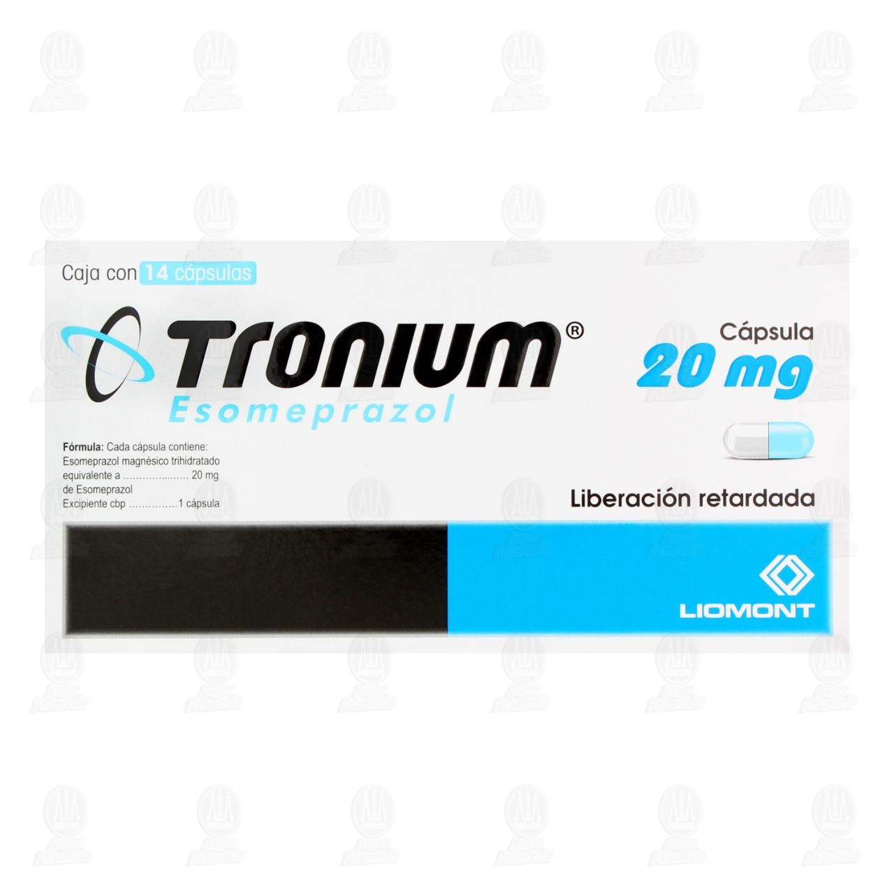 Tronium 20 mg, 14 C&aacute;psulas. image number 2