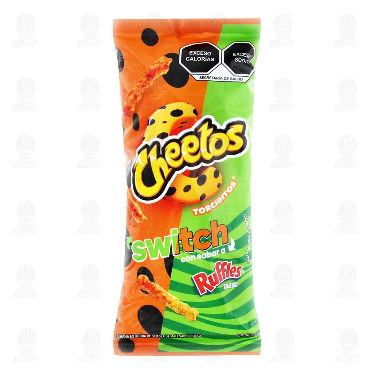 Imagen para Botana Cheetos Torciditos Switch con Sabor a Ruffles Queso, 70 gr.