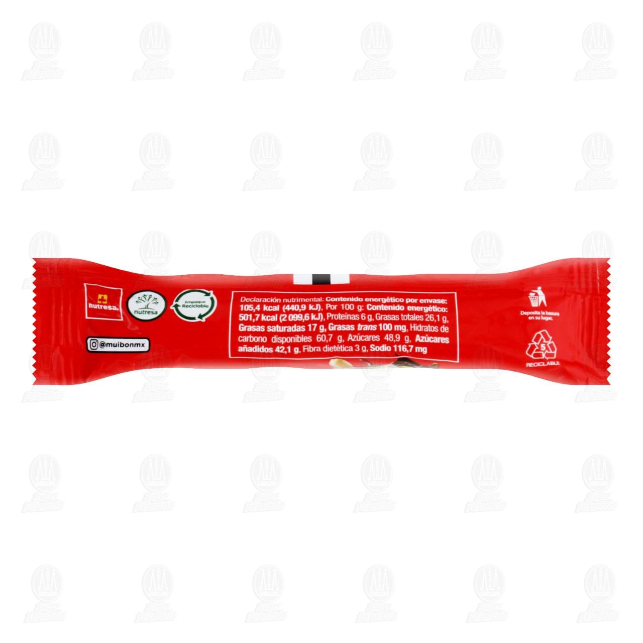 Chocolate Muibon Roll Sabor Avellana, 21 gr. image number 1