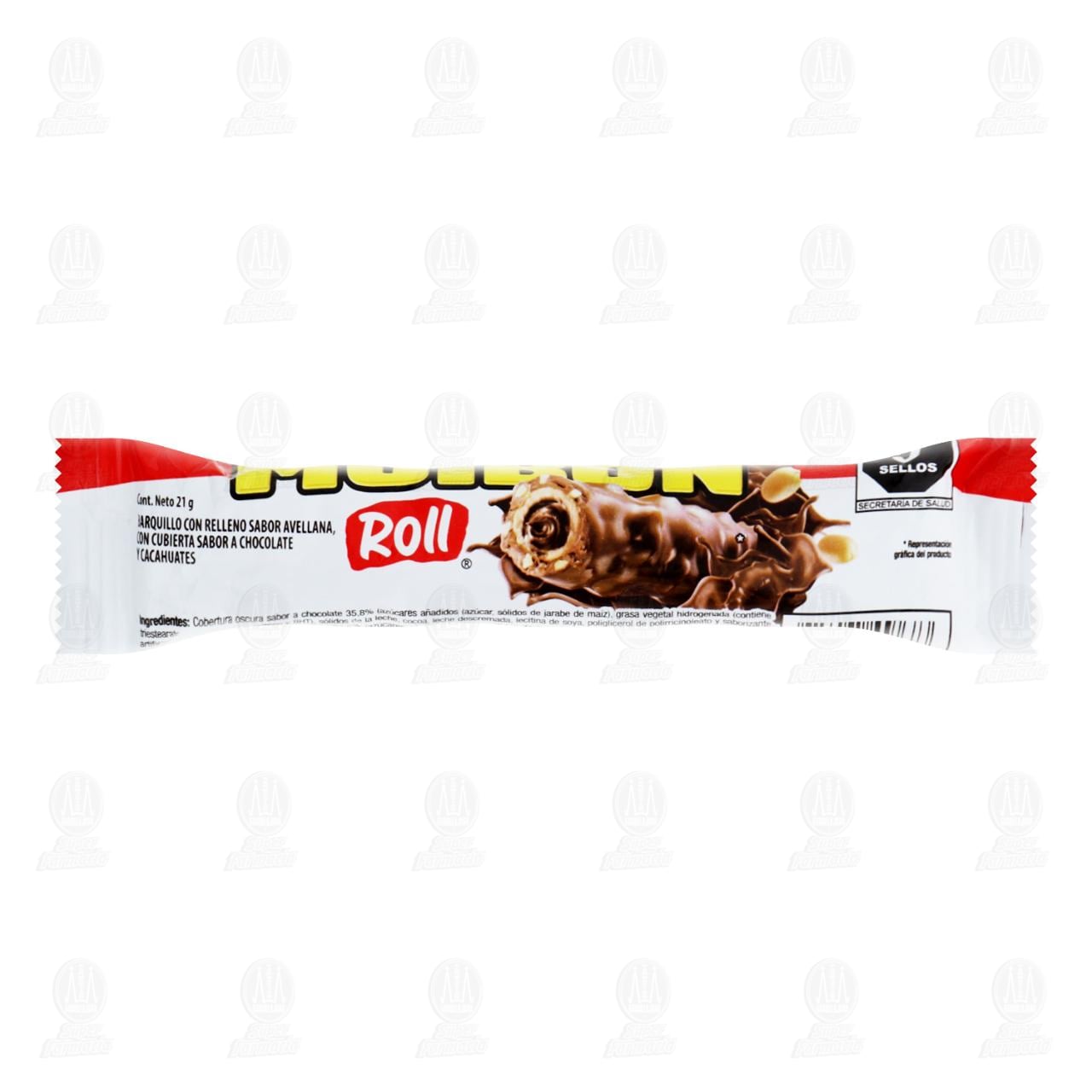 Imagen para Chocolate Muibon Roll Sabor Avellana, 21 gr.