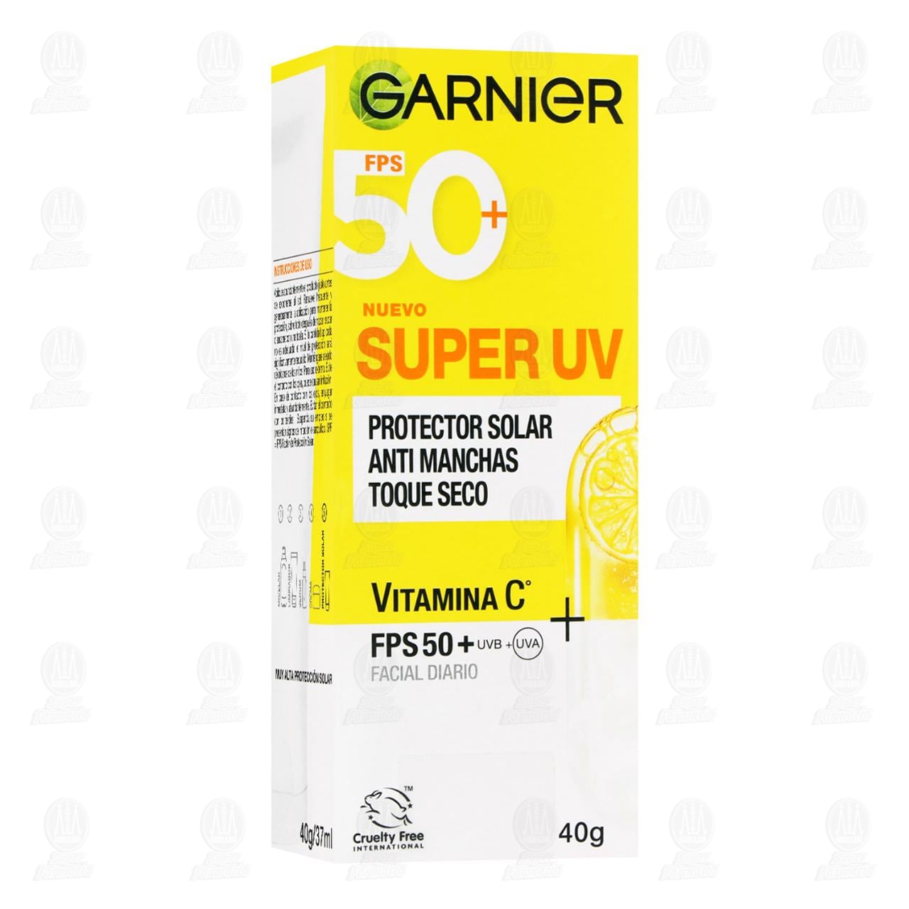 Protector Solar Garnier FPS 50+ Anti Manchas, 40 gr.