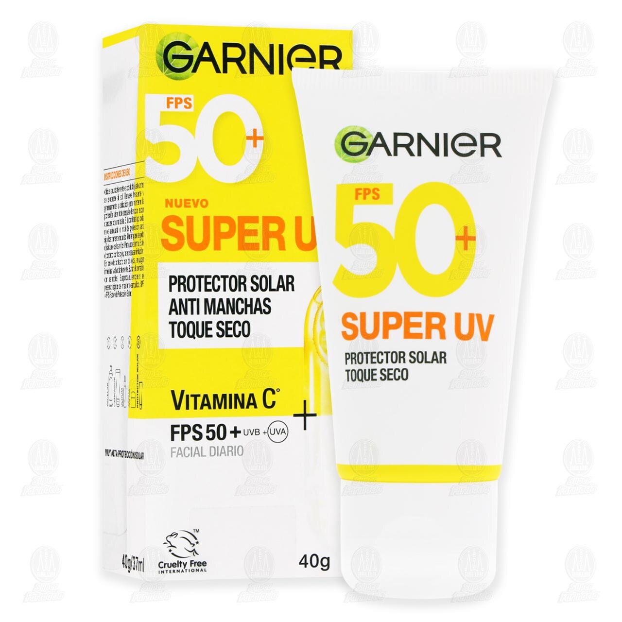 Protector Solar Garnier FPS 50+ Anti Manchas, 40 gr. image number 3