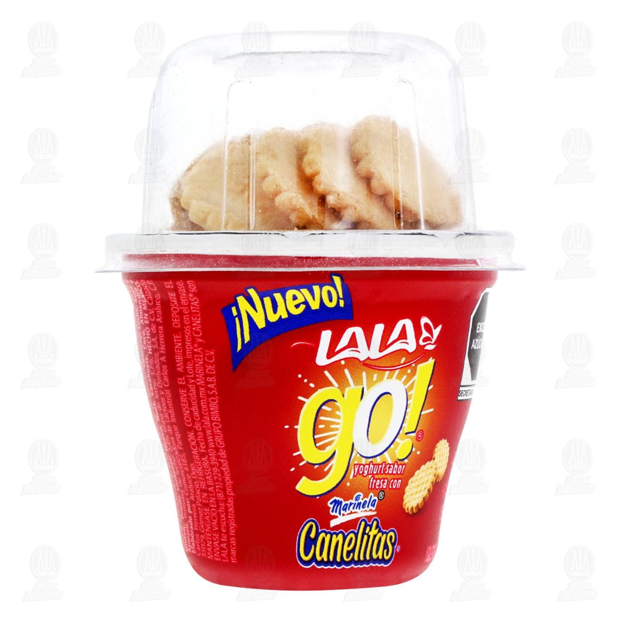 Yoghurt Lala Go Fresa con Canelitas, 130 gr. image number 0