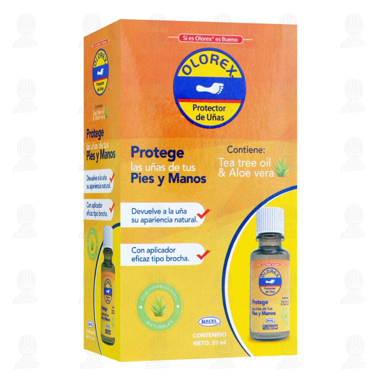 Imagen para Protector de Uñas Olorex Tea Tree Oil & Aloe Vera, 20 ml.