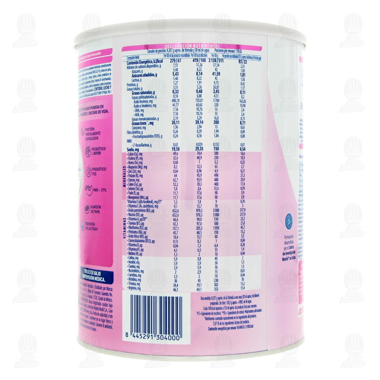 F&oacute;rmula Infantil Nan Expert Pro Comfort Plus+, 780 gr. image number 2