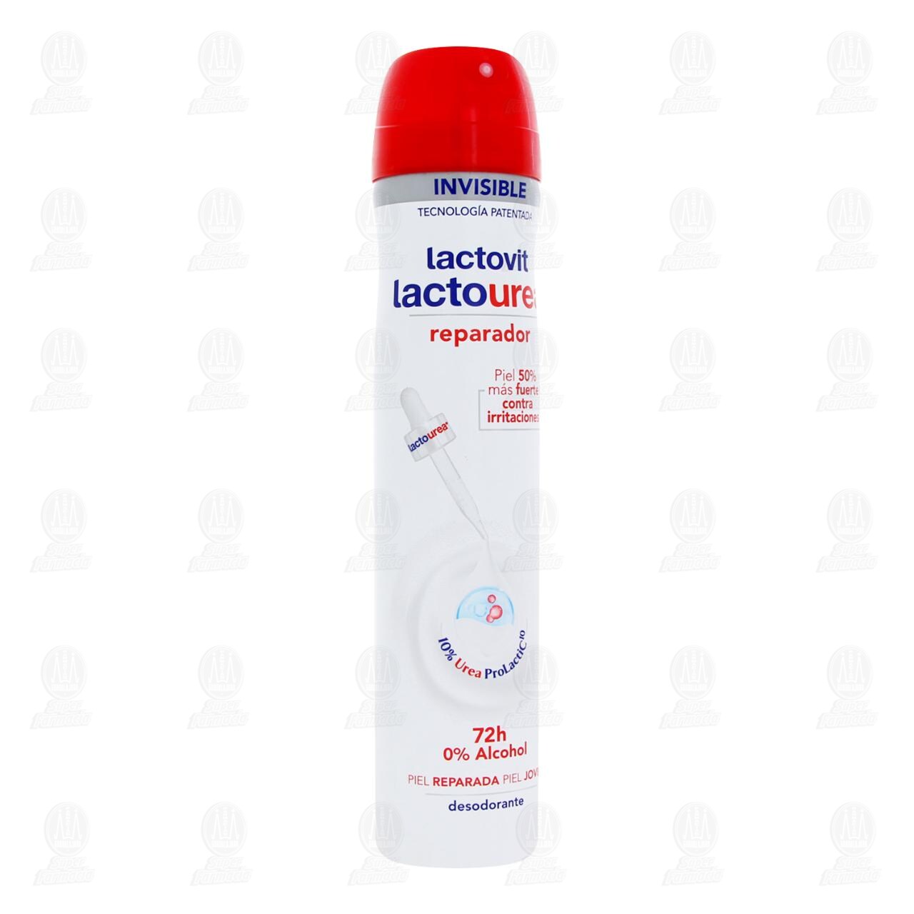 Desodorante Lactovit en Aerosol Lactourea Reparador, 200 ml.
