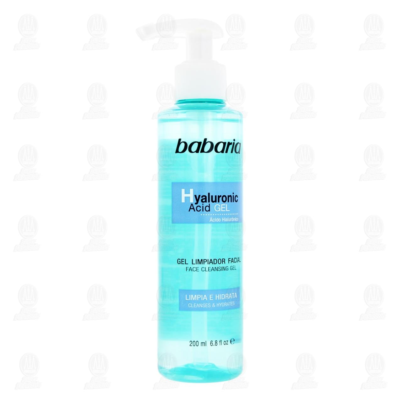 Imagen para Babaria Gel Limpiador Facial Limpia e Hidrata, 200 ml.