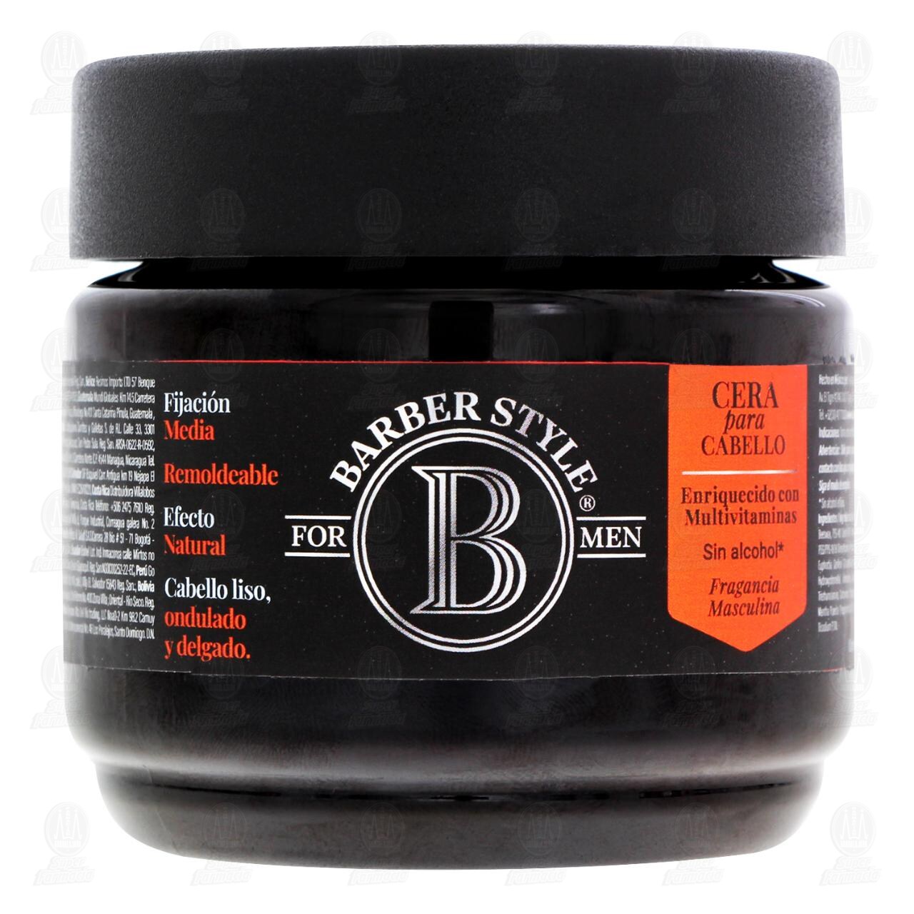 Cera para Cabello Barber Style Fijaci&oacute;n Media, 50 gr. image number 1