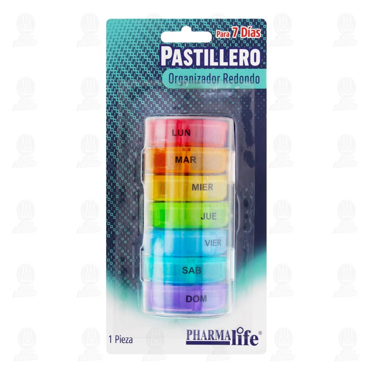Imagen para Pastillero Pharmalife Organizador Redondo, 1 pz.