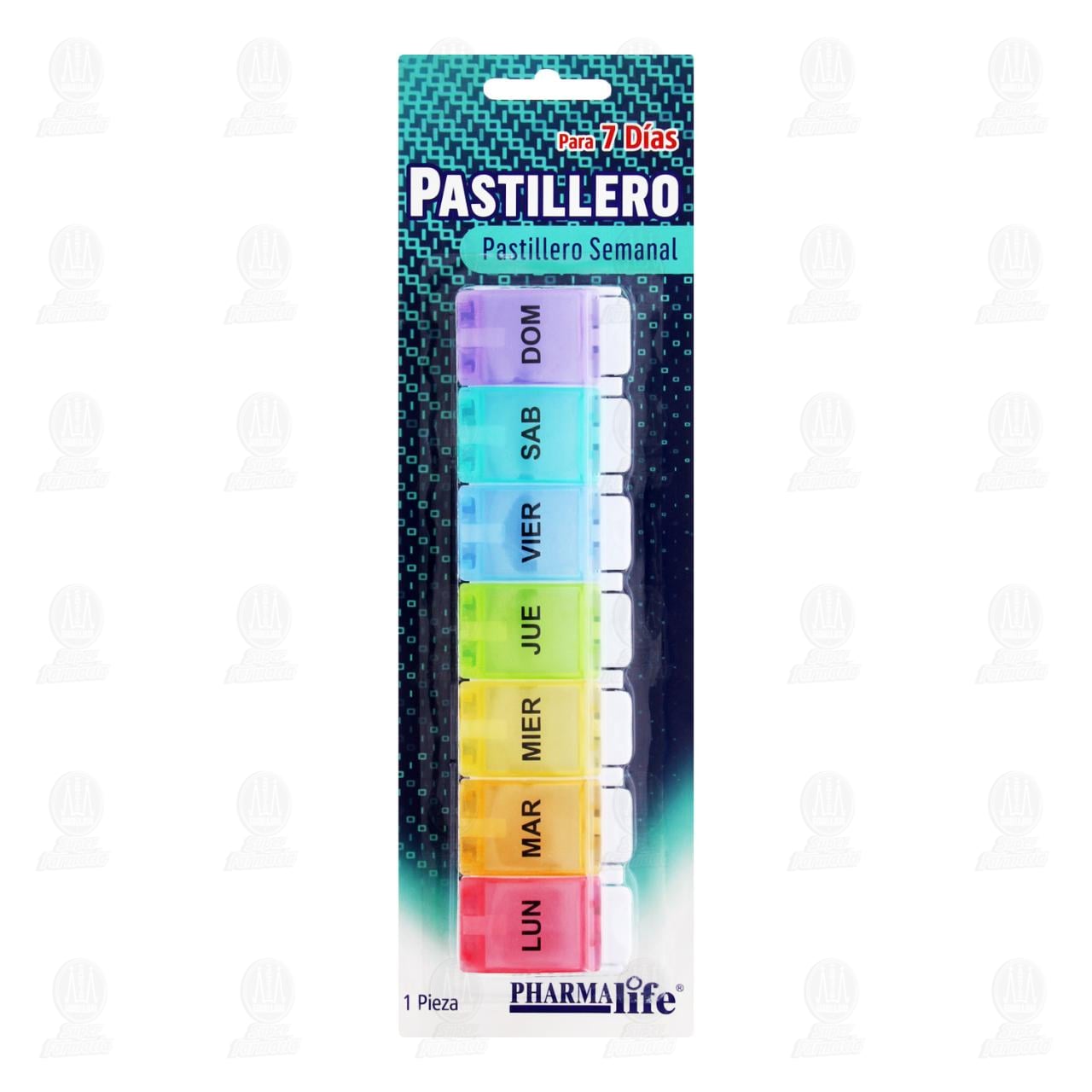 Imagen para Pastillero Pharmalife Semanal, 1 pz.