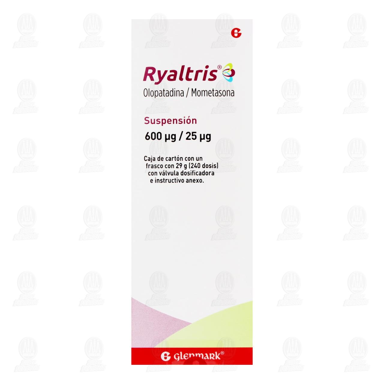 Ryaltris Suspensi&oacute;n 600mcg/25mcg, 29 gr (240 Dosis). image number 1