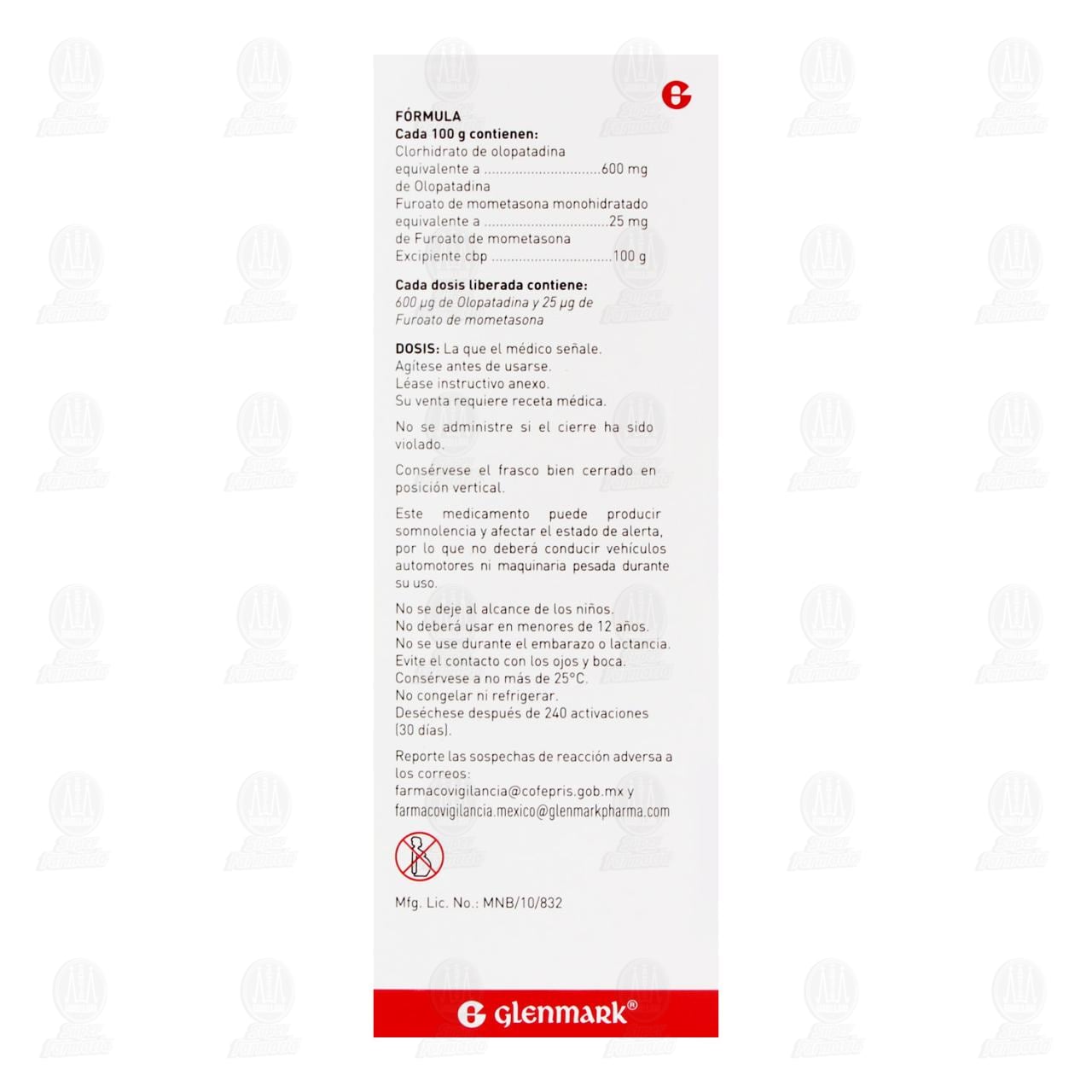Ryaltris Suspensi&oacute;n 600mcg/25mcg, 29 gr (240 Dosis). image number 2