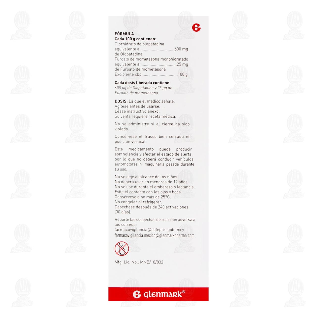 Ryaltris Suspensi&oacute;n 600mcg/25mcg, 29 gr (240 Dosis). image number 2