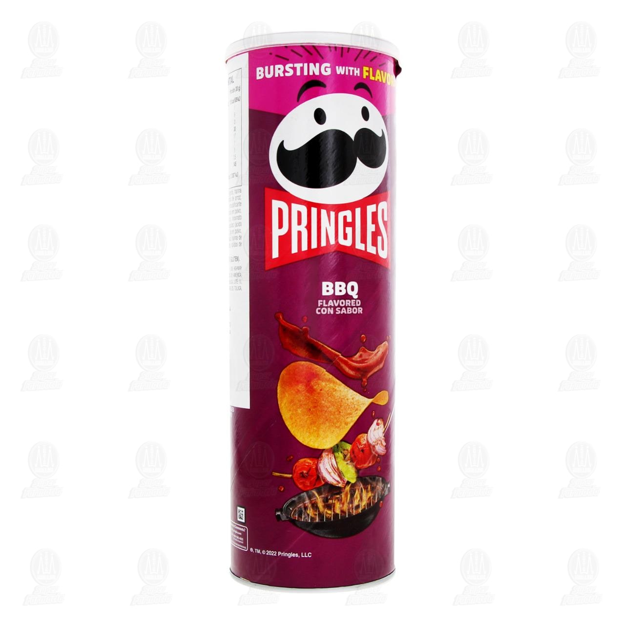 Imagen para Papas Pringles Sabor BBQ, 158 gr.