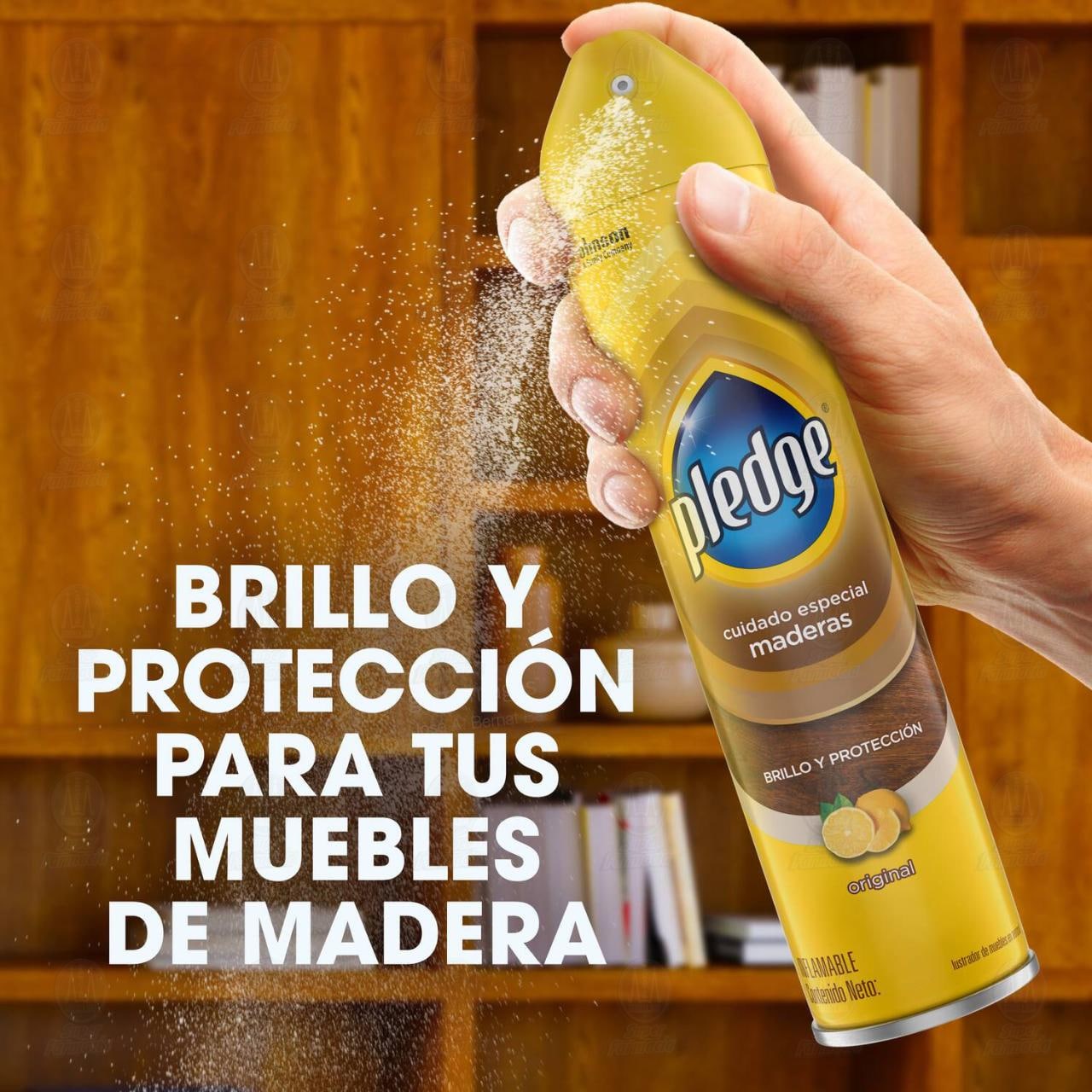 Ilustrador de Muebles Pledge en Aerosol, 275 ml. image number 3