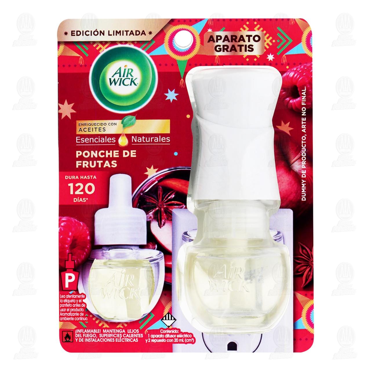 Imagen para Air Wick Ponche de Frutas de 20 ml + Aparato Difusor, 2 pzas.