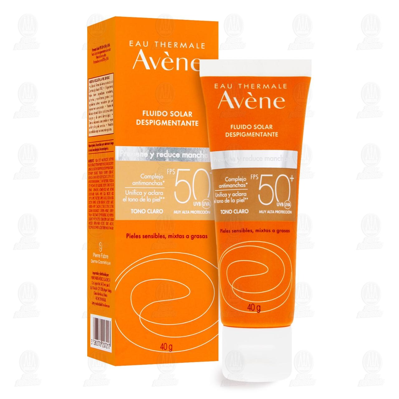 Av&egrave;ne Fluido Solar Despigmentante FPS 50+ Tono Claro, 40 gr. image number 3