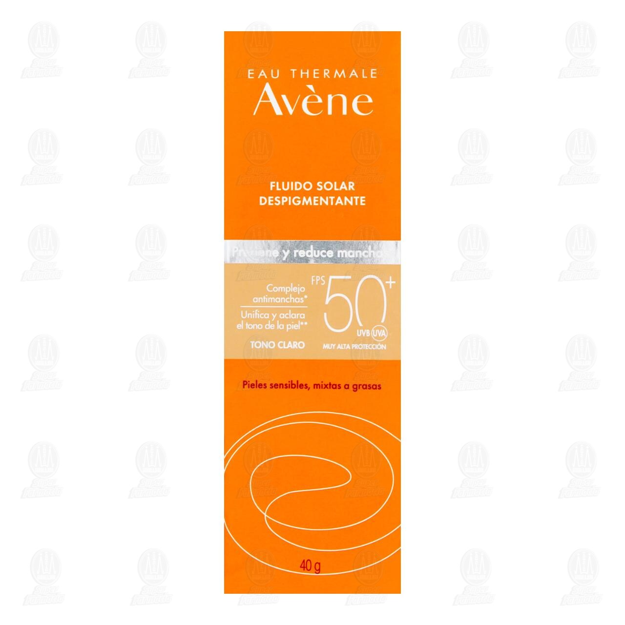 Av&egrave;ne Fluido Solar Despigmentante FPS 50+ Tono Claro, 40 gr. image number 1