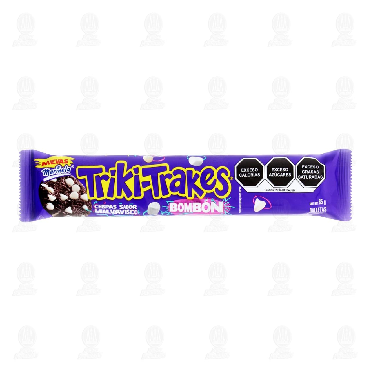 Imagen para Galletas Triki-Trakes Bombón Marinela con Chispas Sabor Malvavisco, 85 gr.