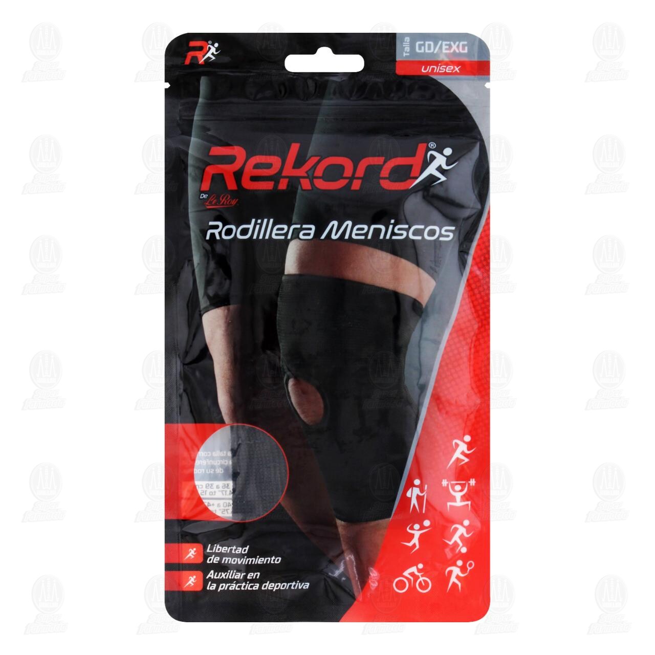 Rodillera Meniscos Rekord de Le Roy GD/RXG Unisex, 1 pz.