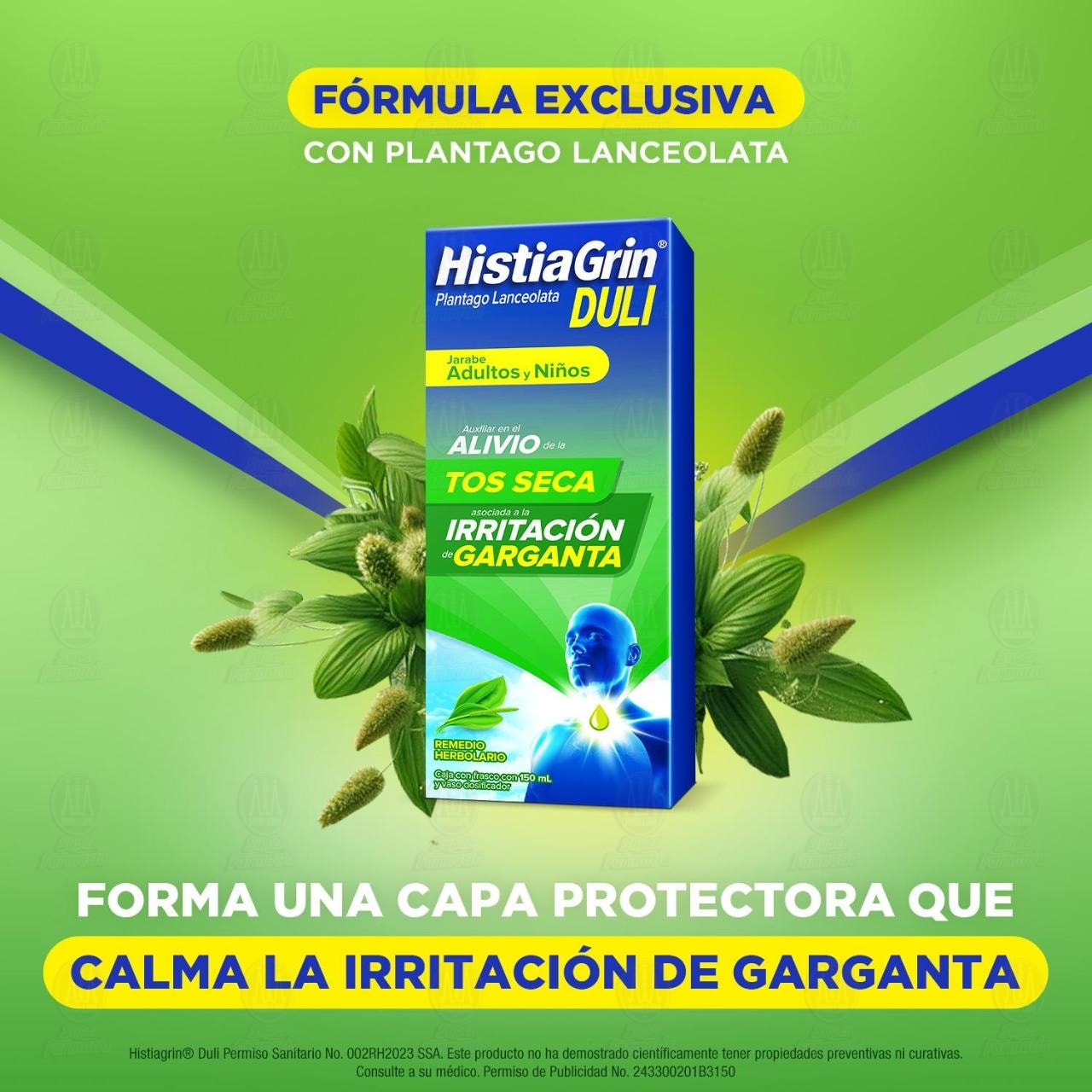 Histiagrin Duli Jarabe Adultos y Ni&ntilde;os para Tos Seca, 150 ml. image number 4