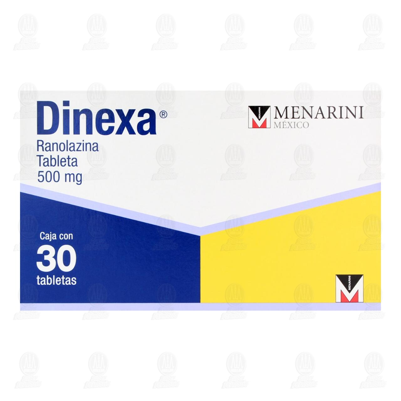 Dinexa 500 mg, 30 Tabletas. image number 1