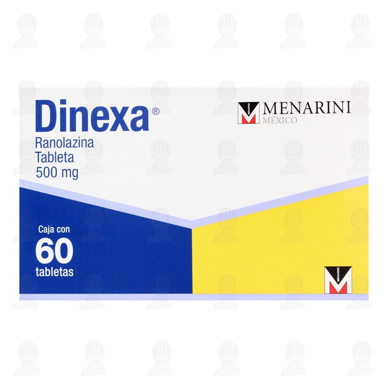 Dinexa 500 mg, 60 Tabletas. image number 1