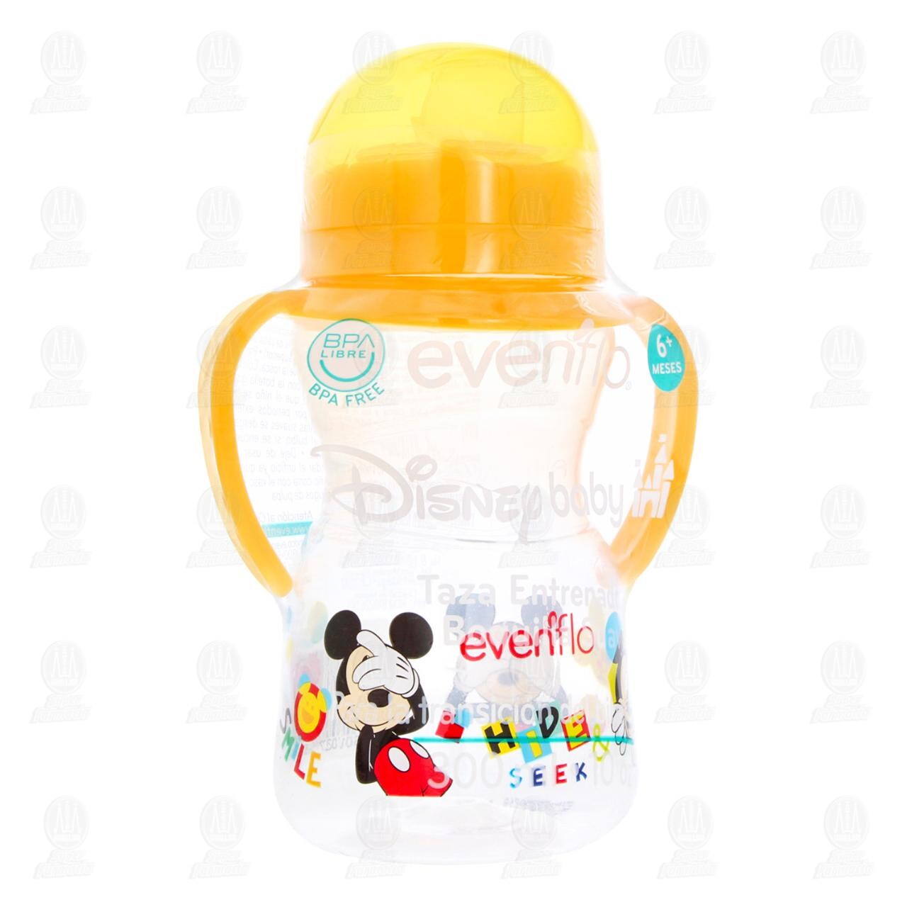 Taza Entrenadora Evenflo Disney Baby Mickey Varios Modelos, 1 pz.