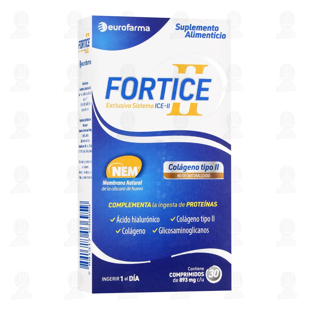 Imagen para Fortice II, 30 comprimidos.