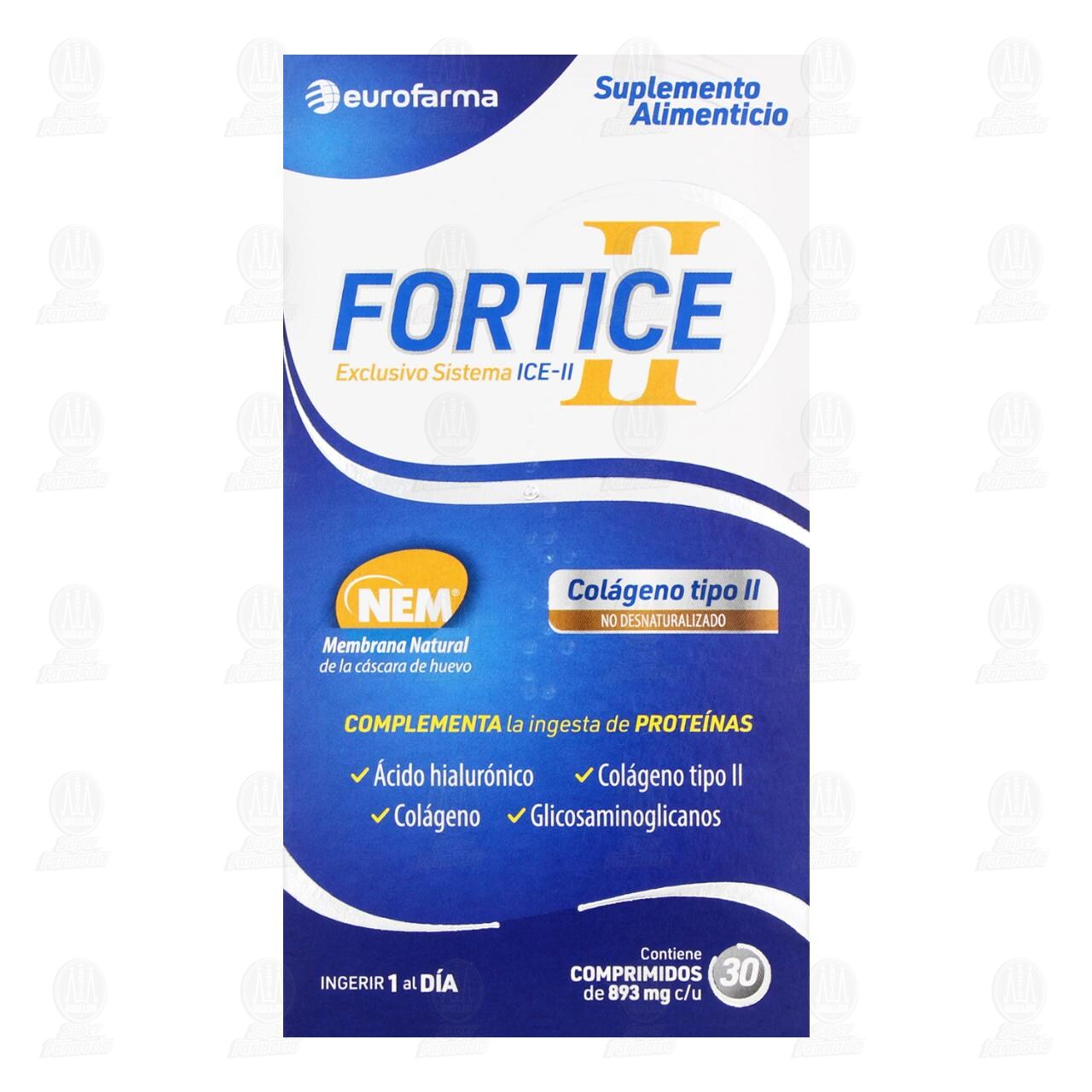 Fortice II, 30 comprimidos. image number 1