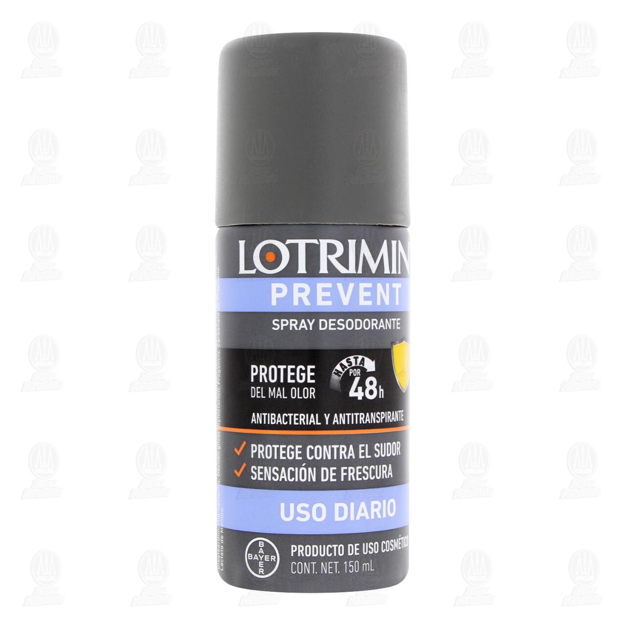 Desodorante Lotrimin Prevent para Calzado y Pies en Spray, 150 ml. image number 0