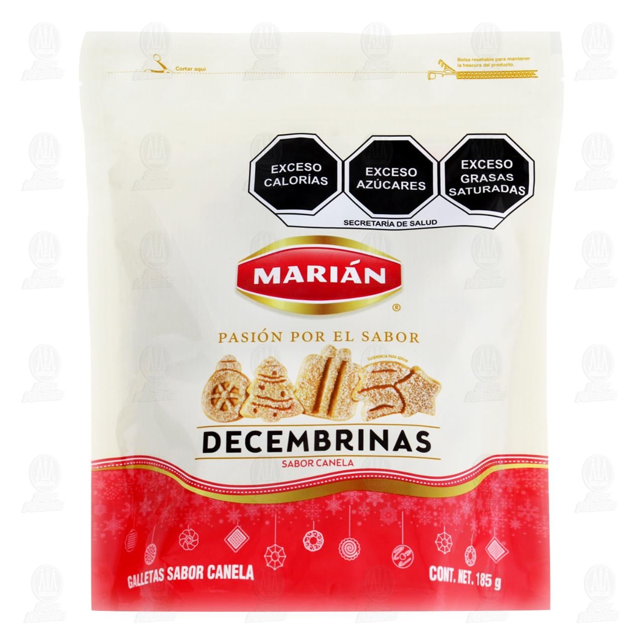 Imagen para Galletas Marián Decembrinas Sabor Canela, 185 gr.