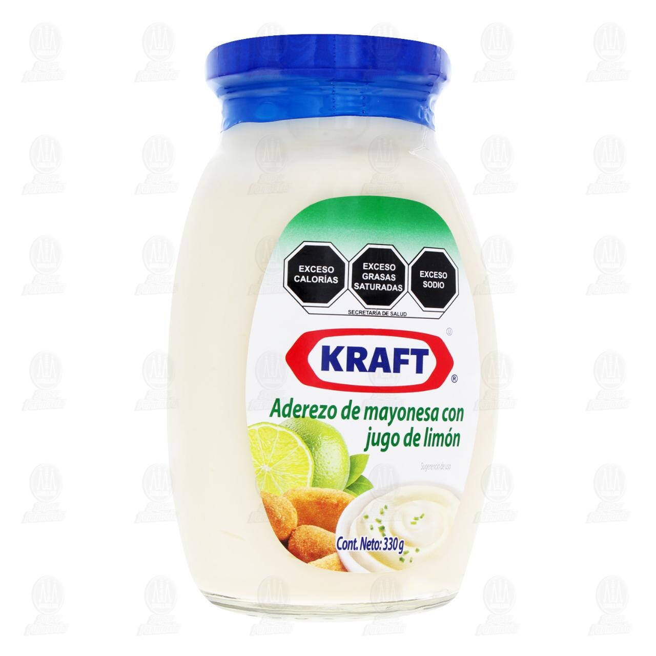 Aderezo Kraft de Mayonesa con Jugo de Limón, 330 gr. image number 0