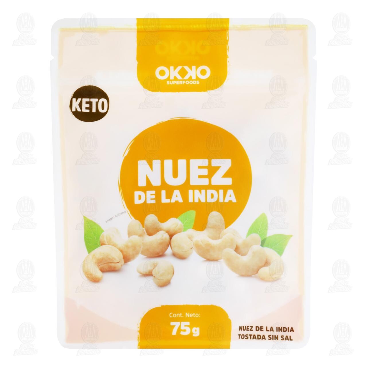 Nuez de la India Okko Super Foods, 75 gr.