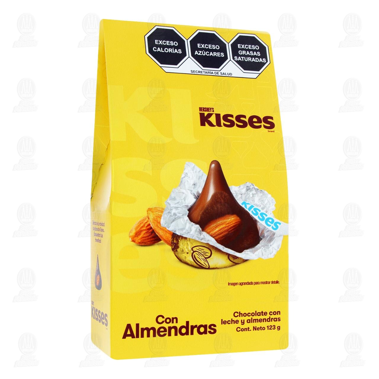 Chocolate Kisses de Hershey's con Almendras, 123 gr. image number 0